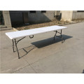 8FT Portable Outdoor Furniture of Plastic Folding Table for Weekend Picnic Use